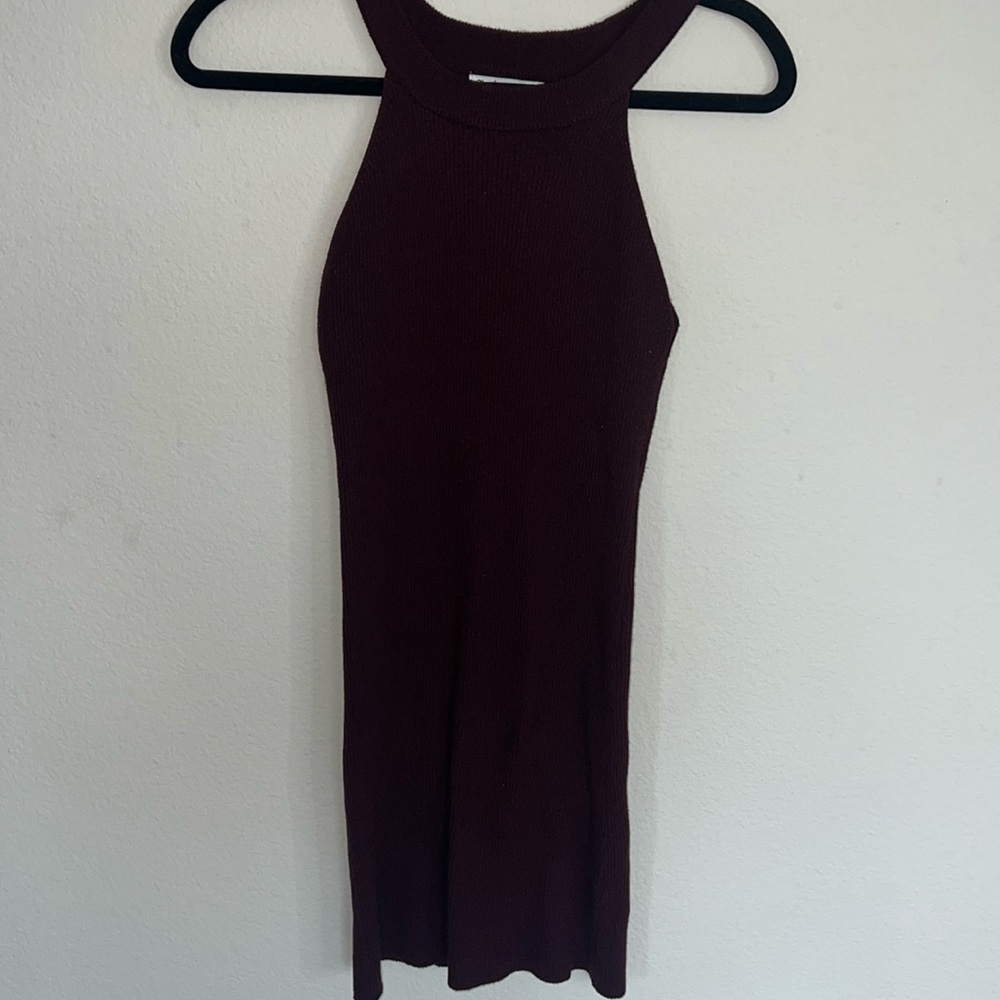 Sweater mini dress